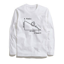 Load image into Gallery viewer, THE COOLMIND MATH LONG SLEEVE T-SHİRT