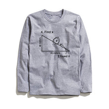 Load image into Gallery viewer, THE COOLMIND MATH LONG SLEEVE T-SHİRT