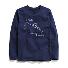 Load image into Gallery viewer, THE COOLMIND MATH LONG SLEEVE T-SHİRT