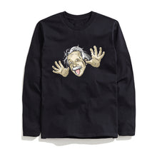 Load image into Gallery viewer, THE COOLMIND EİNSTEİN LONG SLEEVE T-SHİRT
