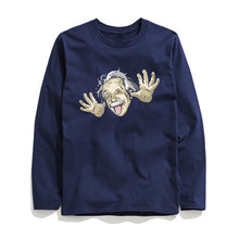 Load image into Gallery viewer, THE COOLMIND EİNSTEİN LONG SLEEVE T-SHİRT