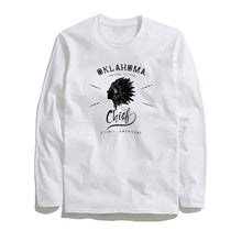Load image into Gallery viewer, THE COOLMIND İNDİAN HEAD LONG SLEEVE T-SHİRT