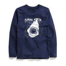 Load image into Gallery viewer, THE COOLMIND COOL SHARK SLEEVE T-SHİRT