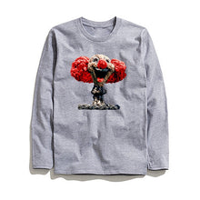 Load image into Gallery viewer, THE COOLMIND FUNNY CLOWN LONG SLEEVE T-SHİRT