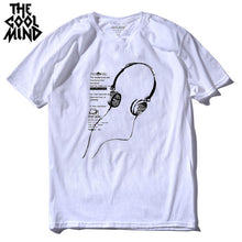 Load image into Gallery viewer, THE COOLMIND MUSİC EARPHONE LONG SLEEVE T-SHİRT