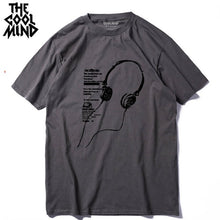 Load image into Gallery viewer, THE COOLMIND MUSİC EARPHONE LONG SLEEVE T-SHİRT