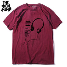 Load image into Gallery viewer, THE COOLMIND MUSİC EARPHONE LONG SLEEVE T-SHİRT