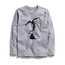Load image into Gallery viewer, THE COOLMIND DRAGON LONG SLEEVE T-SHİRT