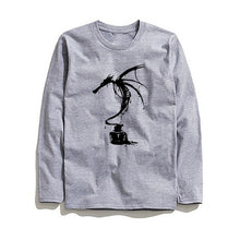 Load image into Gallery viewer, THE COOLMIND DRAGON LONG SLEEVE T-SHİRT
