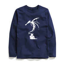 Load image into Gallery viewer, THE COOLMIND DRAGON LONG SLEEVE T-SHİRT
