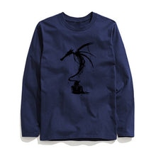 Load image into Gallery viewer, THE COOLMIND DRAGON LONG SLEEVE T-SHİRT