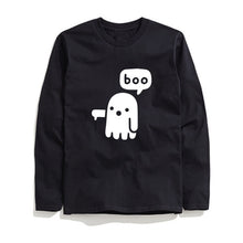 Load image into Gallery viewer, THE COOLMIND BOO LONG SLEEVE T-SHİRT