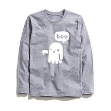 Load image into Gallery viewer, THE COOLMIND BOO LONG SLEEVE T-SHİRT
