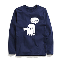 Load image into Gallery viewer, THE COOLMIND BOO LONG SLEEVE T-SHİRT