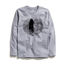 Load image into Gallery viewer, THE COOLMIND MOON LONG SLEEVE T-SHİRT