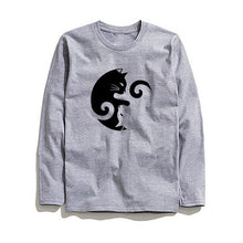 Load image into Gallery viewer, THE COOLMIND CAT LONG SLEEVE T-SHİRT