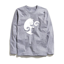 Load image into Gallery viewer, THE COOLMIND CAT LONG SLEEVE T-SHİRT