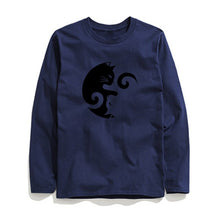 Load image into Gallery viewer, THE COOLMIND CAT LONG SLEEVE T-SHİRT