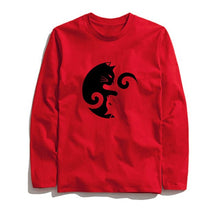 Load image into Gallery viewer, THE COOLMIND CAT LONG SLEEVE T-SHİRT