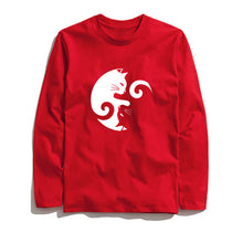Load image into Gallery viewer, THE COOLMIND CAT LONG SLEEVE T-SHİRT
