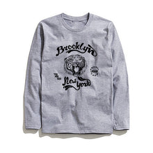 Load image into Gallery viewer, THE COOLMIND BROOKLYN NEW YORK LONG SLEEVE T-SHİRT