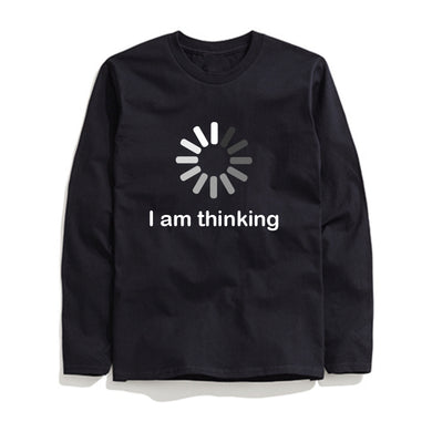 THE COOLMIND I AM THİNKİNG LONG SLEEVE T-SHİRT