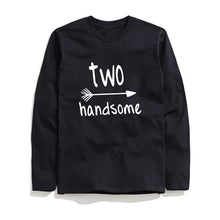 Load image into Gallery viewer, THE COOLMIND TWO HANDSOME LONG SLEEVE T-SHİRT