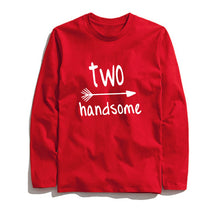 Load image into Gallery viewer, THE COOLMIND TWO HANDSOME LONG SLEEVE T-SHİRT