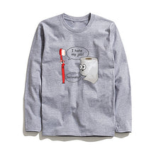 Load image into Gallery viewer, THE COOLMIND FUNNY LONG SLEEVE T-SHİRT