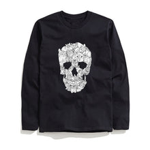 Load image into Gallery viewer, THE COOLMIND COOL SKULL LONG SLEEVE T-SHİRT