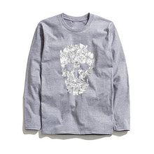 Load image into Gallery viewer, THE COOLMIND COOL SKULL LONG SLEEVE T-SHİRT