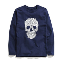 Load image into Gallery viewer, THE COOLMIND COOL SKULL LONG SLEEVE T-SHİRT