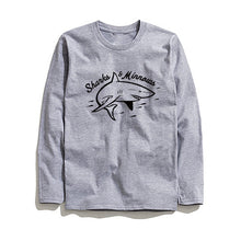 Load image into Gallery viewer, THE COOLMIND SHARK LONG SLEEVE T-SHİRT