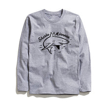 Load image into Gallery viewer, THE COOLMIND SHARK LONG SLEEVE T-SHİRT
