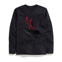 Load image into Gallery viewer, THE COOLMIND FUNNY DEADPOOL LONG SLEEVE T-SHİRT