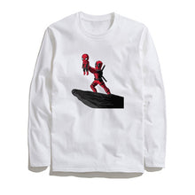 Load image into Gallery viewer, THE COOLMIND FUNNY DEADPOOL LONG SLEEVE T-SHİRT