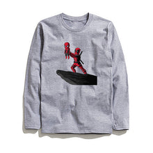 Load image into Gallery viewer, THE COOLMIND FUNNY DEADPOOL LONG SLEEVE T-SHİRT