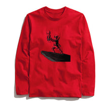 Load image into Gallery viewer, THE COOLMIND FUNNY DEADPOOL LONG SLEEVE T-SHİRT