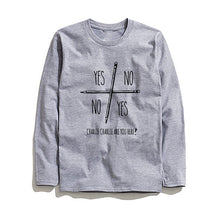 Load image into Gallery viewer, COOLMIND FUNNY LONG SLEEVE T-SHİRT