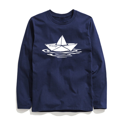 THE COOLMIND COOL BOAT LONG SLEEVE T-SHİRT