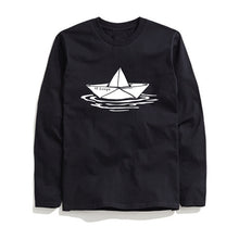 Load image into Gallery viewer, THE COOLMIND COOL BOAT LONG SLEEVE T-SHİRT