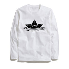 Load image into Gallery viewer, THE COOLMIND COOL BOAT LONG SLEEVE T-SHİRT