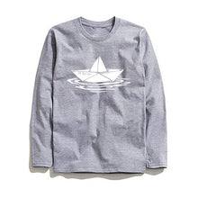 Load image into Gallery viewer, THE COOLMIND COOL BOAT LONG SLEEVE T-SHİRT