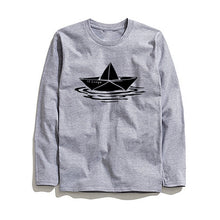 Load image into Gallery viewer, THE COOLMIND COOL BOAT LONG SLEEVE T-SHİRT