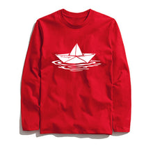 Load image into Gallery viewer, THE COOLMIND COOL BOAT LONG SLEEVE T-SHİRT