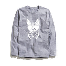 Load image into Gallery viewer, COOLMIND COOL MUSİC CAT LONG SLEEVE T-SHİRT