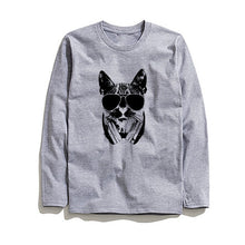 Load image into Gallery viewer, COOLMIND COOL MUSİC CAT LONG SLEEVE T-SHİRT