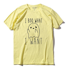 Load image into Gallery viewer, COOLMIND I BOO WHAT I WANT T-SHİRT