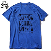 Load image into Gallery viewer, COOLMIND YOU KNOW NOTHİNG JON SNOW T-SHİRT