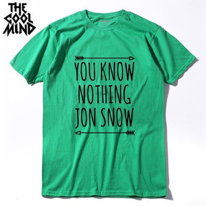 COOLMIND YOU KNOW NOTHİNG JON SNOW T-SHİRT
